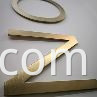 Lazer kəsmə metal letter3 Plating Laser Cutting Metal Letter3